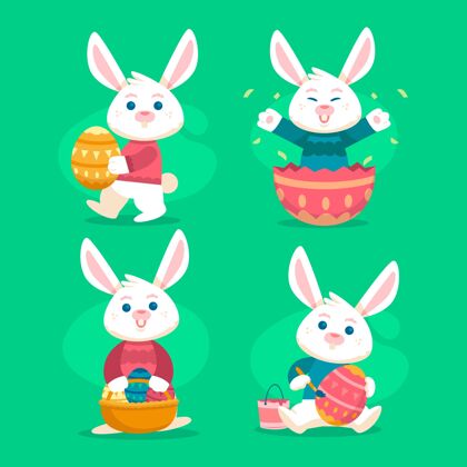 帕斯卡复活节兔子系列兔子传统设置