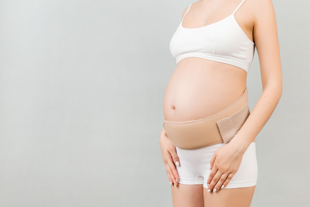 绷带孕妇穿内衣戴妊娠带健康怀孕紧身胸衣