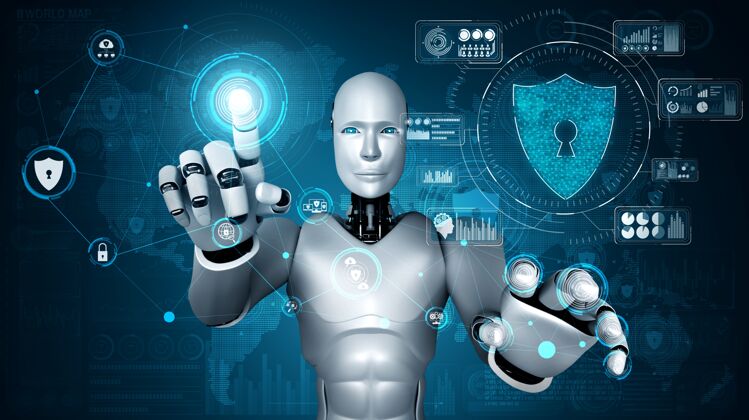 数据库Ai机器人利用网络安全保护信息隐私系统犯罪安全