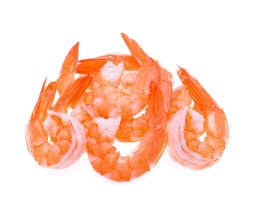 白白面虾仁烹饪甲壳类动物开胃菜