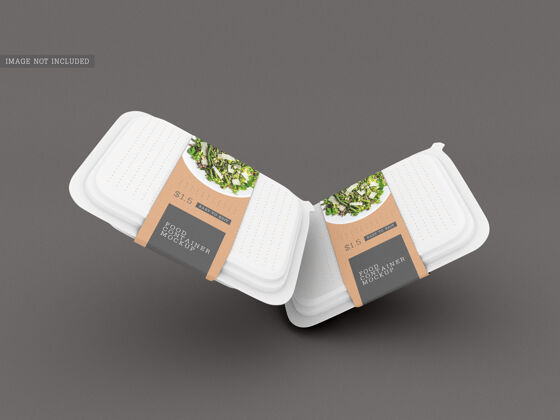 食品食品盒包装模型午餐餐食模型