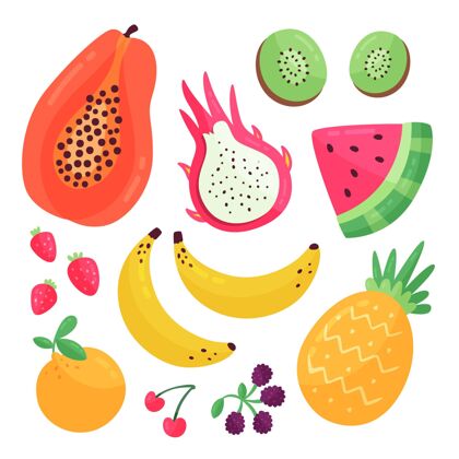 营养有机扁桃系列水果收集水果套装美味