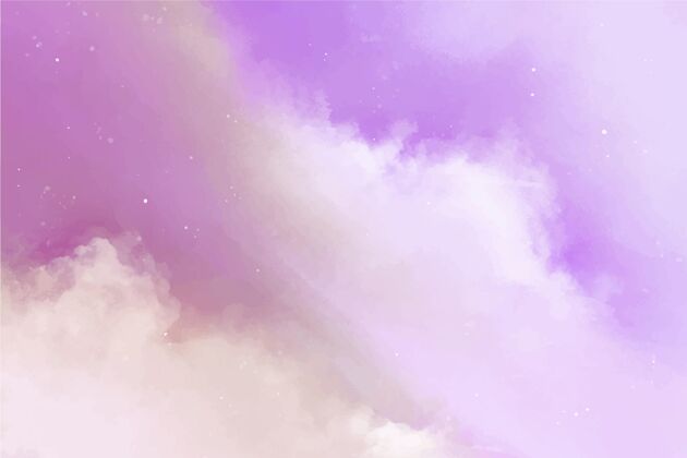 墙纸手绘水彩粉彩天空背景粉彩背景水彩水彩背景