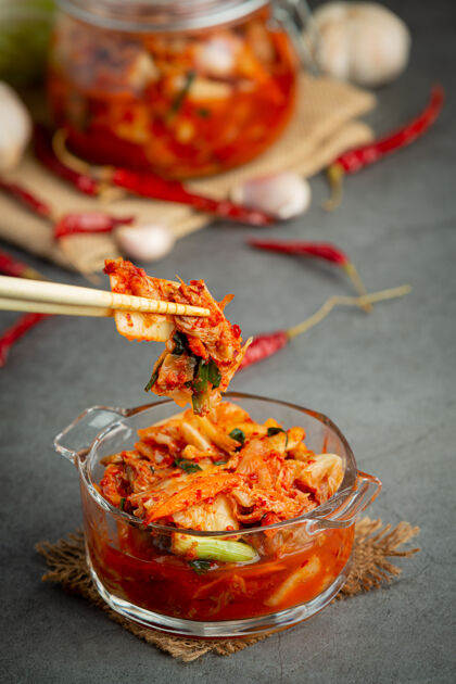韩国泡菜可以在碗里吃食品营养新鲜