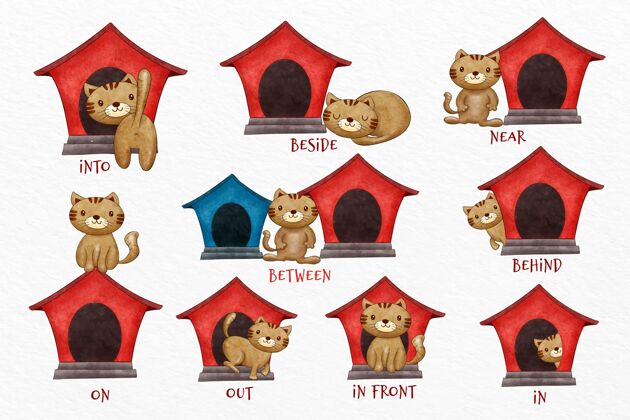逻辑用kitty展示英语介词的创意方法学校教育教学
