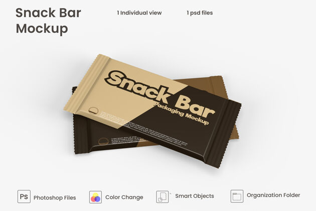 酒吧巧克力小吃吧包装模型现实包装零食