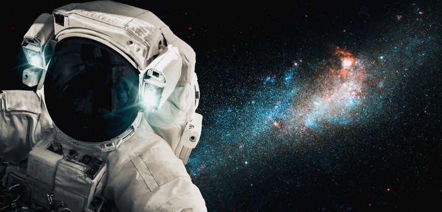 科学宇航员宇航员在为空间站工作时进行太空行走天文学宇宙飞船空间站