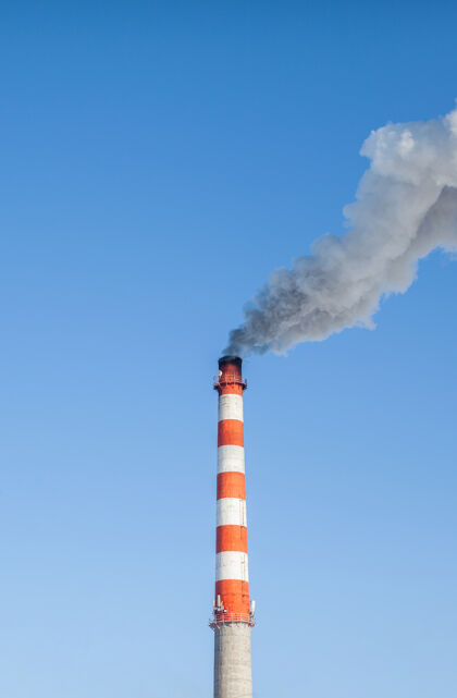 废气锅炉房烟囱冒出浓烟环境工厂能源