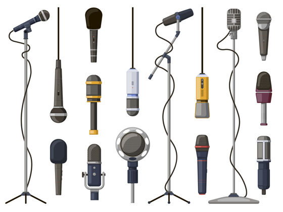 音乐音乐麦克风.studio声音 广播或音乐录制设备 音乐录制技术现代有线广播