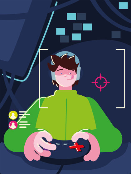 玩家游戏玩家使用控制视频游戏互联网使用控制