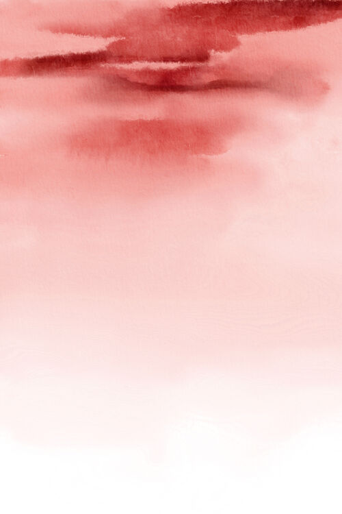 邀请勃艮第水彩背景 红色数码纸 水彩纹理梯度水彩画水洗