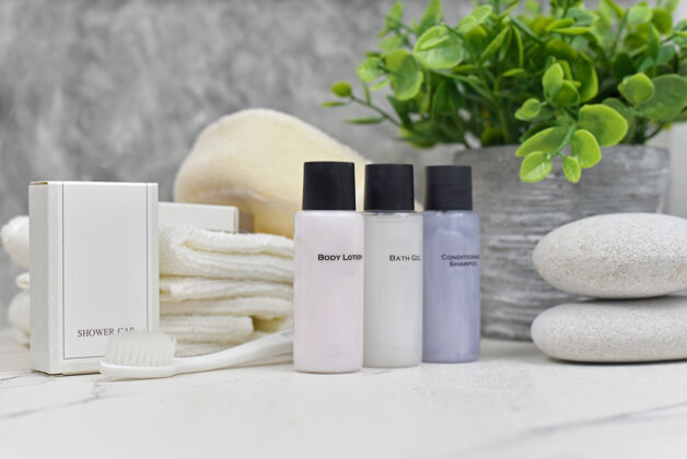 洗发水为酒店服务化妆品提供浴室设施香水未标记护肤品