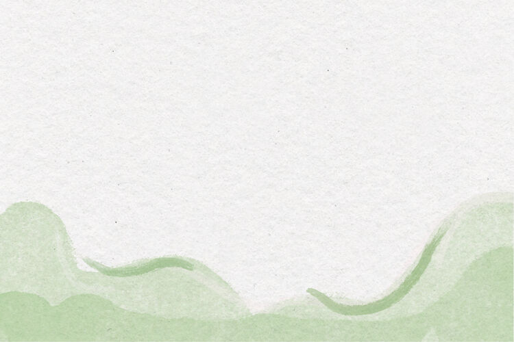 水彩纸有机水彩背景抽象绿色自然