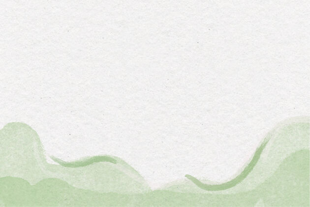 水彩纸有机水彩背景抽象绿色自然