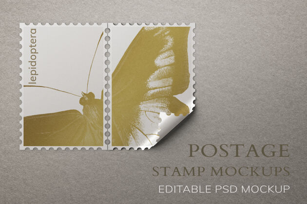 邮票设计漂亮的邮票模型粘合剂邮票文具