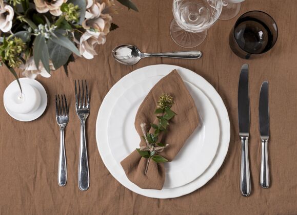 项目婚礼静物与餐桌布置浪漫上图平面布置