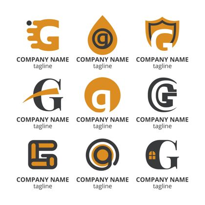 平面设计平面设计g字母标志包品牌公司标识