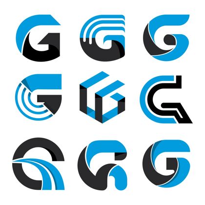 品牌平面设计g字母标志包标志模板品牌企业标志