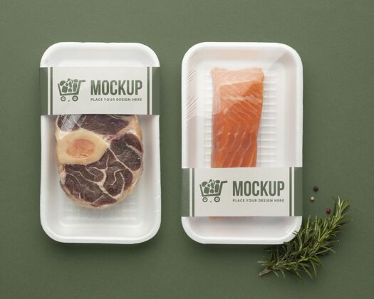 模型冷冻食品分类与模拟包装美味食品美味