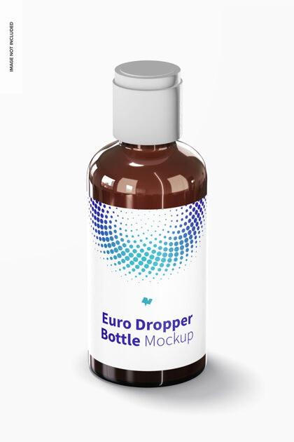 模型欧式滴管瓶与孔减速机样机药瓶瓶子药品