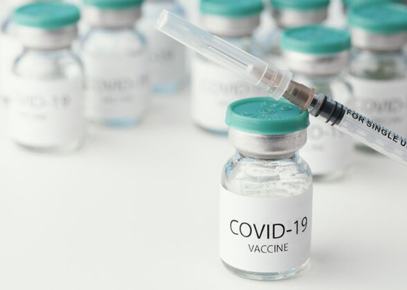 病毒安排冠状病毒疫苗瓶科学护理大流行