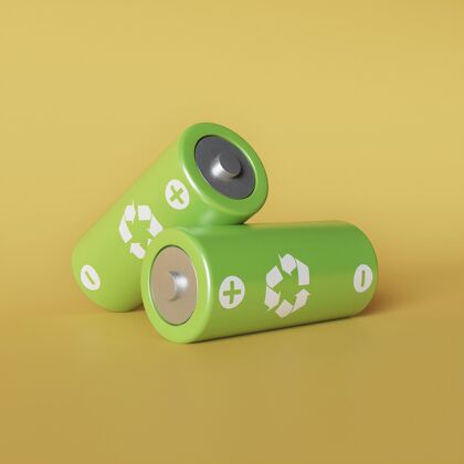 环保可回收的3d电池节能电池可再生能源