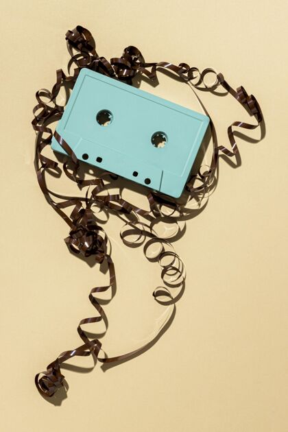 盒式磁带搭配复古盒式磁带组成旧的分类