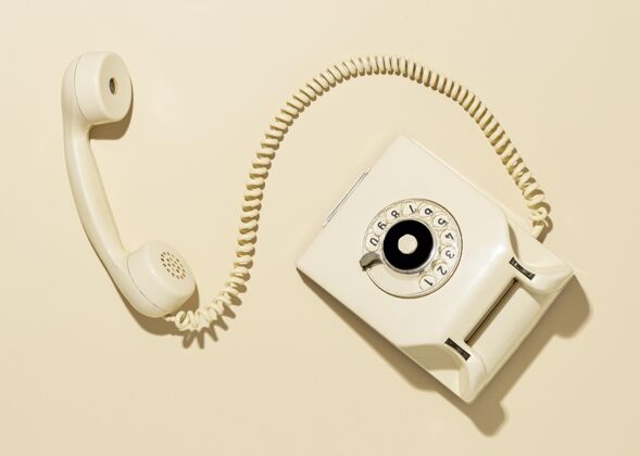对象老式黄色电话装置古董分类记忆