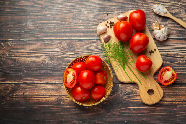纤维新鲜的西红柿可以煮了农产品配料生的