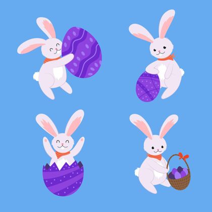复活节兔子复活节兔子系列单位设计纪念帕斯卡