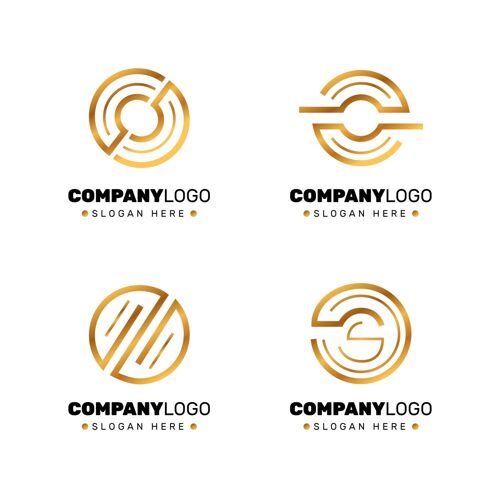 Logo包装的平面设计o标志模板BusinessPackidentity