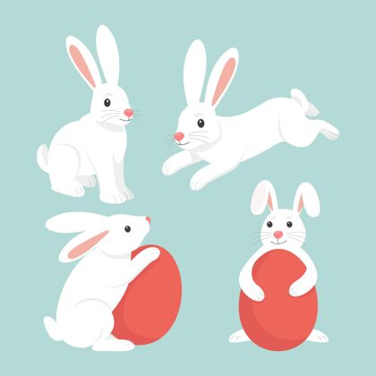 分类复活节兔子系列包单位设计复活节