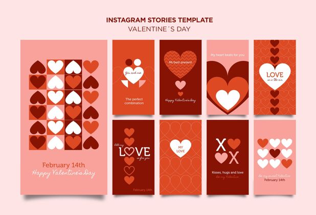 Instagram情人节instagram故事模板情人节情人节爱情