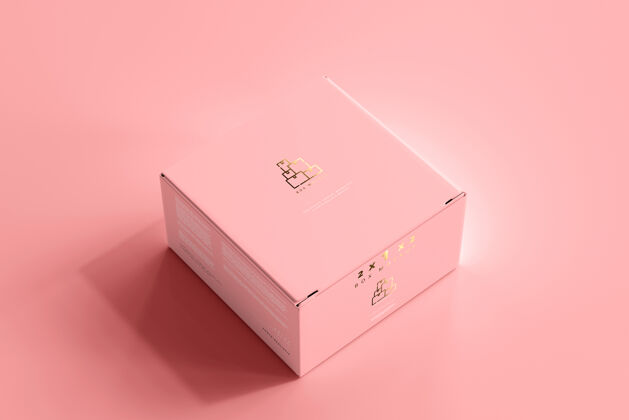 展示孤立的盒子模型演示简单盒子模型