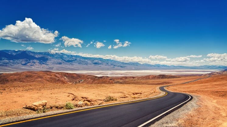 道路沥青沙漠路沥青自然高速公路
