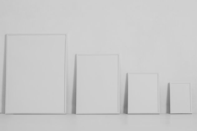 框架不同尺寸的模型框架框架模型白色框架客厅