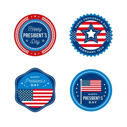 收集总统纪念日徽章收藏美国美国分类
