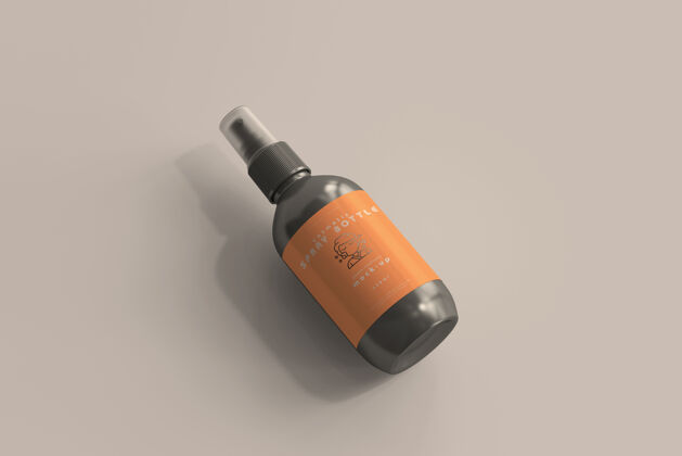 喷雾化妆品喷雾瓶模型实体模型医疗简单