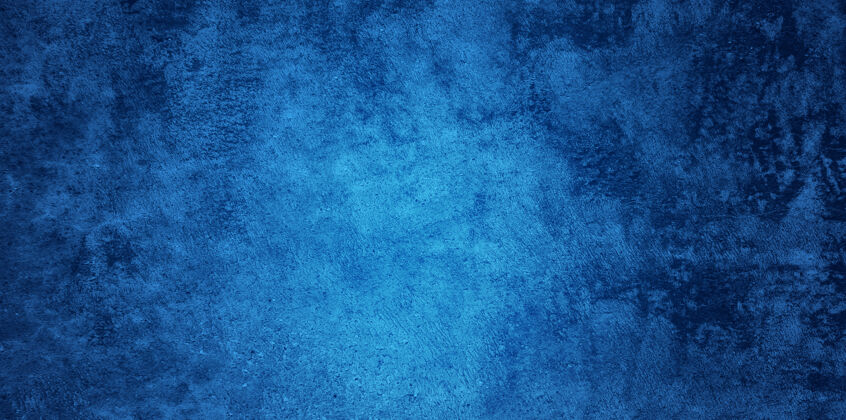 复古抽象垃圾装饰浮雕海军蓝灰泥墙面纹理广角粗彩色背景石头颜色纹理