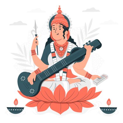 事件瓦桑潘查米节？概念图宗教季节音乐