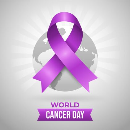 支持世界癌症日梯度战斗世界