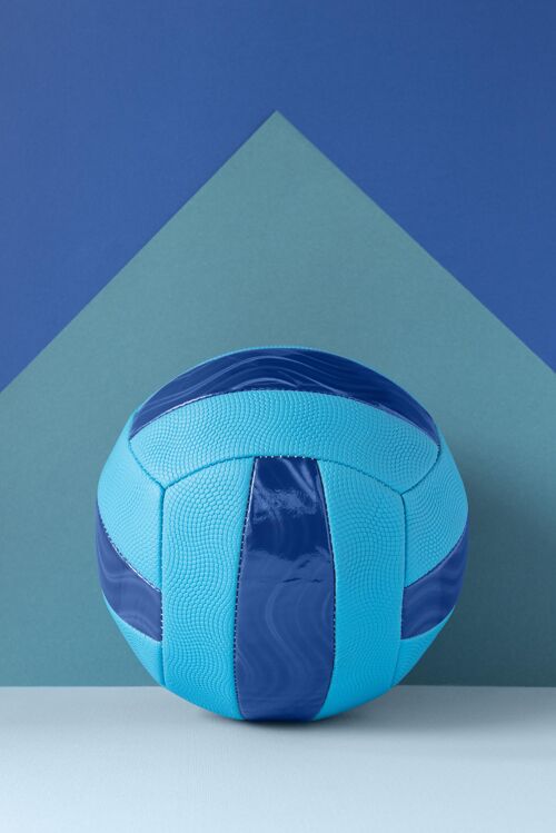 静物足球的前视图与复制空间球球体游戏